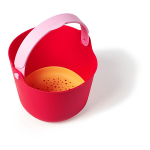 Quut – Seau de plage bucki rouge cerise