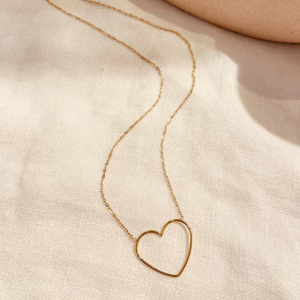 Milë&Mila – Collier petit coeur doré