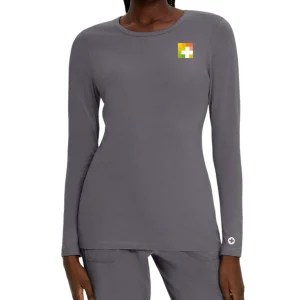 Chandail médical manche longue ultra doux White Cross Fit  #205-TOOTELO