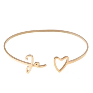 Milë&Mila – Bracelet or rose je t&rsquo;aime