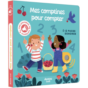 AUZOU – Livre sonore « Mes comptines pour compter »