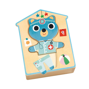 DJECO – Puzzle dressup mix