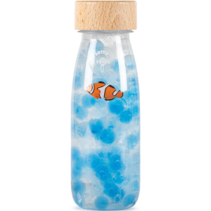 PETIT BOUM – Bouteille sensorielle sound poisson bleu