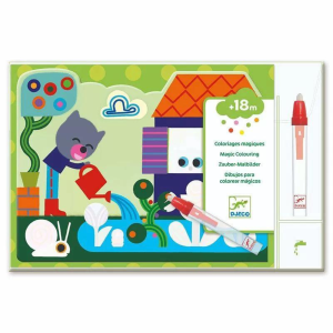 DJECO – Coloriage magique Caché dans le jardin