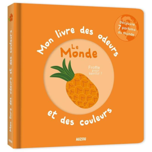 AUZOU – Livre à odeurs « Le monde »