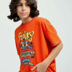 T-shirt Enfant "STILL Funky" - Imprimé Audacieux et Confortable pour un Look Moderne - TSH24SPRO32655TB1