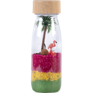 PETIT BOUM – Bouteille sensorielle sound flamant rose