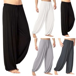 Pantalon sarouel style pantalon de yoga pour homme