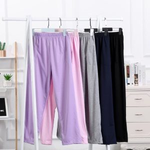 Pantalon de pyjama cocooning en coton unisexe