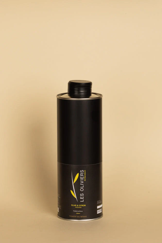HUILE EXTRA VIERGE CANNETTE 500ML CITRON – Image 2