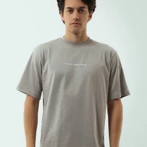 T-shirt Homme avec Logo "YOUNG PROGRESS" – Design Moderne et Confortable - TSH25SPRO20234TM1