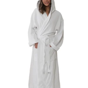 Robe de chambre en ratine avec capuchon Carolyn Design #90215