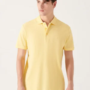 Polo homme regular fit en coton respirant effet fraîcheur