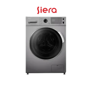 Machine à laver Siera 8 kg automatique, cycles rapides et efficacité énergétique.