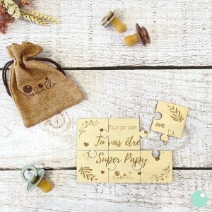 Léobulle – Puzzle annonce grossesse PAPY