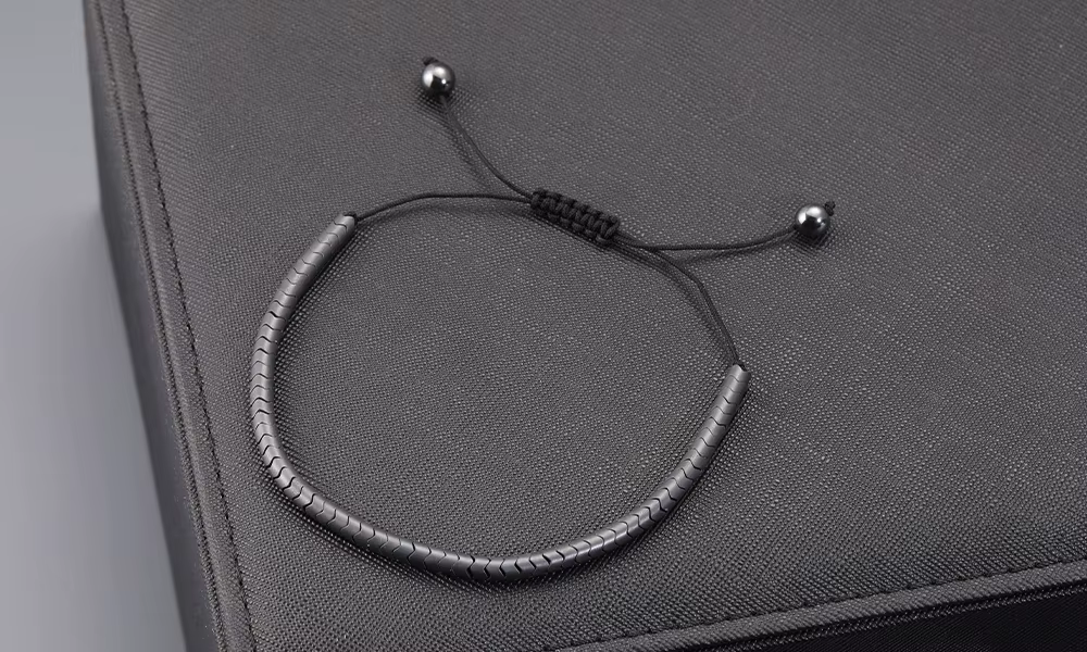 Bracelet hématite pour homme