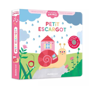 Auzou – Ma comptine animé « Petit escargot »