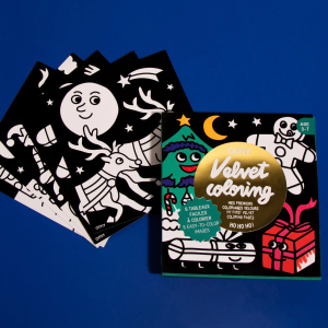 OMY – Coloriage Velvet HO HO HO !