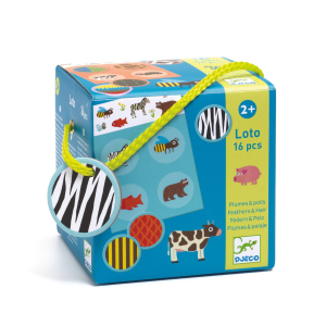 Djeco – Loto Plumes et poils