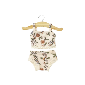 Minikane – Dessous fille en jersey Gisèle et sa dentelle