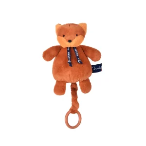 Maïlou – Boîte à musique Renard dorlotin Fauve