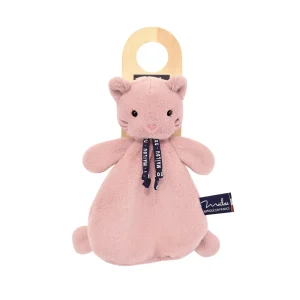 Maïlou – Doudou dorlotin Chat rose