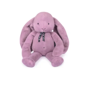 Maïlou – Lapin méloé Parme guimauve 37cm