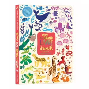 Auzou – Mon très grand livre d&rsquo;éveil « Le monde des couleurs »