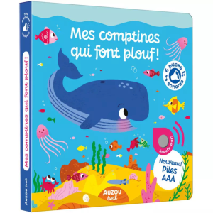 Auzou – Mes comptines qui font plouf