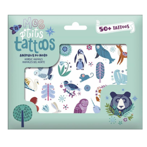 Auzou – Tattoos animaux du nord