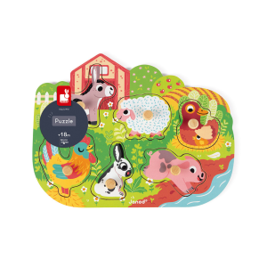 Janod – Puzzle happy farm