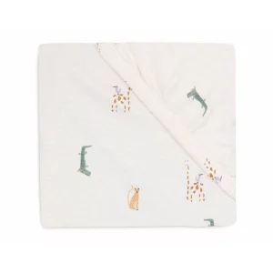 Jollein – Drap housse Jungle Jambo 60x120cm
