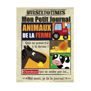 Poppik – Mon petit journal « Animaux de la ferme »