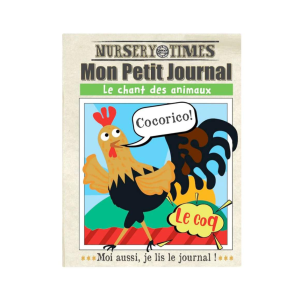 Poppik – Mon petit journal « Le chant des animaux »