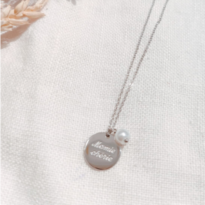 Mile Mila – Collier argent Mamie Chérie