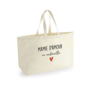 MFP – Sac XL « Mamie en vadrouille »