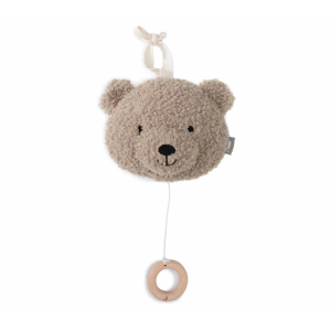 Jollein –  Peluche musicale Teddy Bear Olive Green