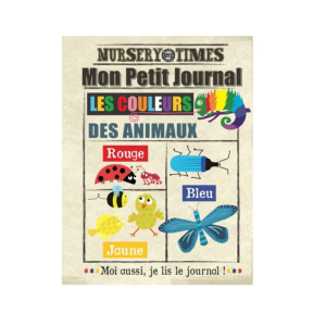 Poppik – Mon petit journal « Les couleurs des animaux »