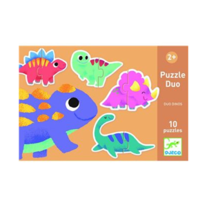 Djeco – Puzzle duo dinos