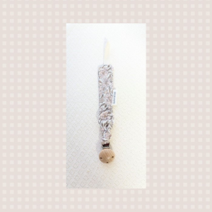 Tête de lylotte – Attache tétine Mini vintage