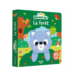 Auzou – Livre sonore 1.2.3 qui est là ? La forêt