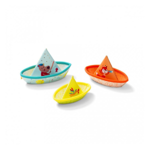 Lilliputiens – Bateaux flottants pour le bain (x3)