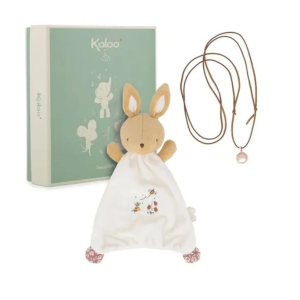 Kaloo – Coffret bola et doudou lapin