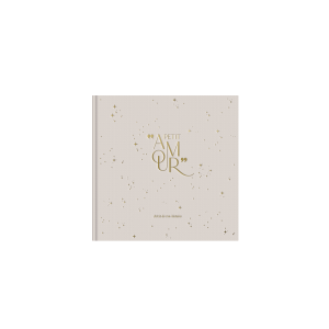 Zakuw – Livre de naissance Petit amour Beige