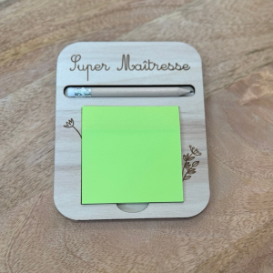 MFP – Support bloc notes « Super Maîtresse »