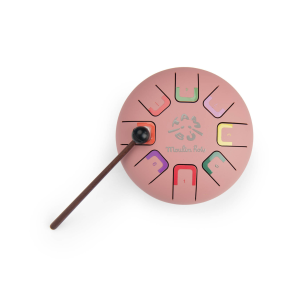 Moulin Roty – Tambour à languettes rose