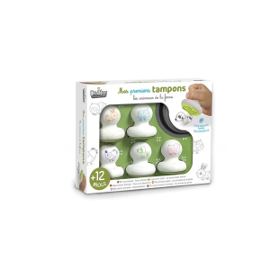 Créalign&rsquo; – Mes premiers tampons animaux de la ferme