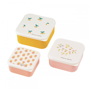 Petit jour – Lot de 3 boîtes à gouter Emile et Ida