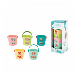 Janod – Seaux de bain mes bébés animaux