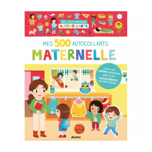 Auzou – Mes 500 autocollants Maternelle